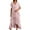 Grey, variant on Summer Dresses for Women Solid Color V Neck Short Sleeve Casual Splice Irregular Hem Slim Maxi Dress Daily-Wear,Gray,XXL
