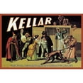thumbnail image 3 of Unknown 24x17 Black Modern Framed Museum Art Print Titled - Magicians: Kellar: The Witch, the Sailor and the Enchanted Monkey, 3 of 5