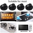 thumbnail image 5 of 10 Pack Universal Plastic Rotary Oven Control Knobs Adjuster Switch 8mm Hole Kitchen Gas Stove Knobs Pans Control Knobs, 5 of 5