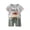 Multicolor..4, variant on Cethrio Kids Boys Outfit Sets, Short Sleeve Summer Cotton Shirts and Shorts Sets Brown Size 18-24 Months