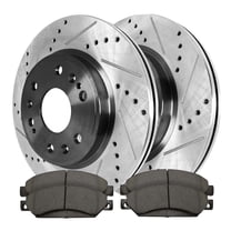 AutoShack Front Brake Kit Replacement for Chevrolet Silverado 1500