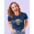 thumbnail image 2 of My Model 92 Banner Shaped T-Shirt Women -Image by Shutterstock, Female Large, 2 of 4