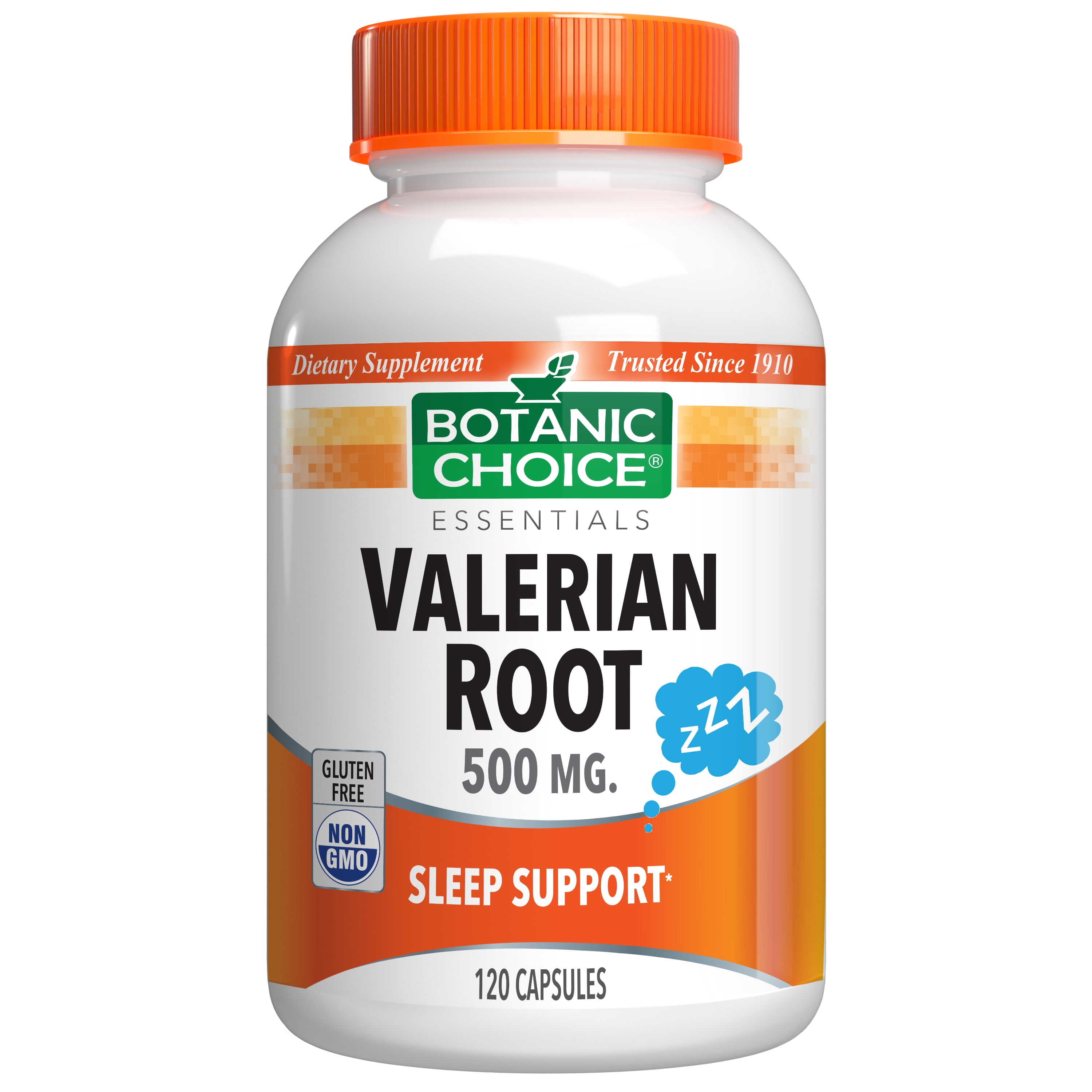Botanic Choice Valerian Root Sleep Herbal Supplement, 120 capsules