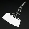 thumbnail image 2 of NOGIS 500 Pcs Price Tags with String Attached White Marking Tags Gift Tags with String Paper Price Labels Blank Labeling Writable Display Tags for Pricing Gift Jewelry Clothing, 1.38 x 0.87 inch, 2 of 8