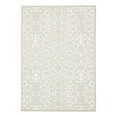 thumbnail image 3 of Unique Loom Rushmore Collection Area Rug - Taft (7' 1" x 10' Rectangle Snow White/Beige), 3 of 7