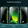 thumbnail image 3 of Anti Peep Magnetic iPhone 13 Mini Case - (Black) Double Sided Privacy Tempered Glass Screen Protector Shockproof and Scratch Resistant Protection, 3 of 7