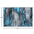 thumbnail image 4 of Flash Furniture Rylan Rectangular Contemporary Blue Area Rug, 2' x 3', 4 of 7