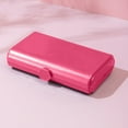 thumbnail image 4 of Kafsov Portable 2-Layer Makeup Box with Mirror, Compact Travel Cosmetic Storage for Students and Girls, Foldable Pink/Rose Gold/Gray Beauty Organizer Bag, 4 of 6