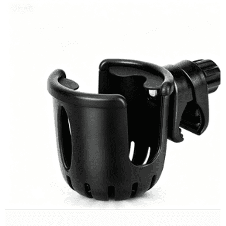 Universal cup holder for bicycles, handcarts, or walkers, suitable for most cups, baby stroller beverage holder
