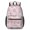 Pioneer Flower Floral Print Pattern-3, variant on Pioneer Flower Floral Print Pattern 17" School Backpacks for Teens,Waterproof Oxford Fabric,S-Shape Padded Straps for School,Travel,Hiking,Camping