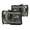 thumbnail image 1 of 2007-2013 Sierra Smoke Projecteur en U avec Phares LED, 1 of 1