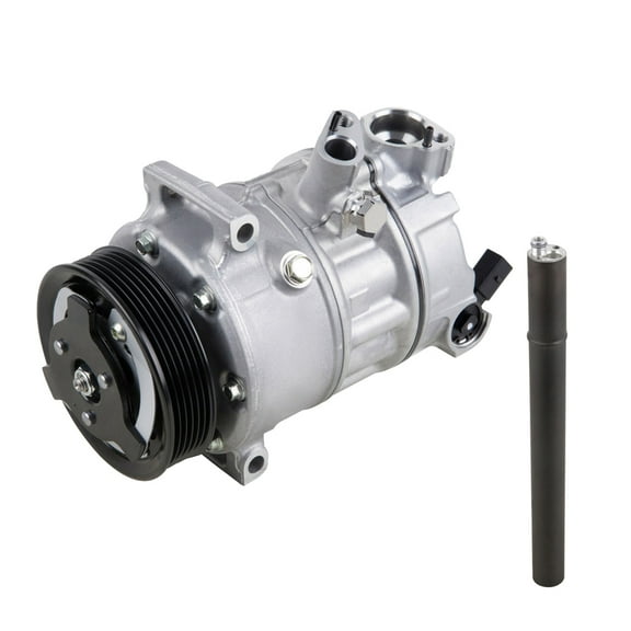 For Volkswagen Jetta 2011 2012 AC Compressor w/ A/C Drier - BuyAutoParts