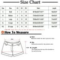 thumbnail image 2 of Awdenio Women Shorts Fashion Summer Low Waist Spicy Girls Plus Size Elastic Women's Denim Shorts, 2 of 8