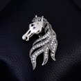 thumbnail image 6 of Osdhezcn Vintage Zodiacs Horse Brooch Elegant Alloy Pin For Women Unique Design Fashion Accessory, 6 of 10