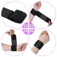 thumbnail image 4 of HLONK Attelle de Poignet Élastique Réglable Compression Gants pour Tendinite Arthritique Soulagement de la Douleur du Poignet de Nuit Attelle de Main Réutilisable Attelles de Poignet Femmes Hommes Chirurgie Repos Thérapie Sports, 4 of 5