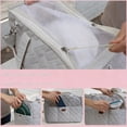 thumbnail image 4 of Soft-Sided Pet Carrier for Small Dogs and Cats up to 15 lbs, Collapsible & Washable Travel Bag, 16.2"L x 13.8"W x 7.1"H, Gray, 4 of 7