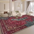 thumbnail image 6 of TECHVIDA 5x7 Area Rugs for Living Room Rugs, Modern Abstract Machine Washable Vintage Rugs,Non Slip Carpet,Modern Carpet for Bedroom Dining Room Farmhouse Home, 6 of 9