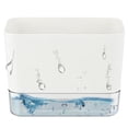 thumbnail image 3 of Self Watering Plant Pot Self Watering Planter with Visible Reservoir Square Planter Pot Double Layer Flowerpot for Indoor Plants (Square L), 3 of 10
