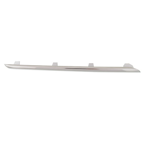 For Mercedes-Benz E350/E400/E550 2014 2015 2016 Grille Molding Passenger Side | Lower | Chrome | With Center Grille | Made Of Plastic | Replacement For MB1215100 | 2128852621