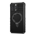 thumbnail image 2 of For Apple iPhone 11 (6.1") Hybrid Bumper Invisible Stand Compatible with Magsafe 360° Ring Kickstand Shockproof Cover ,Xpm Phone Case [ Black ], 2 of 7