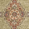 thumbnail image 6 of SAFAVIEH Aspen Emilija Southwestern Wool Area Rug, Sage/Brown, 5' x 8', 6 of 6