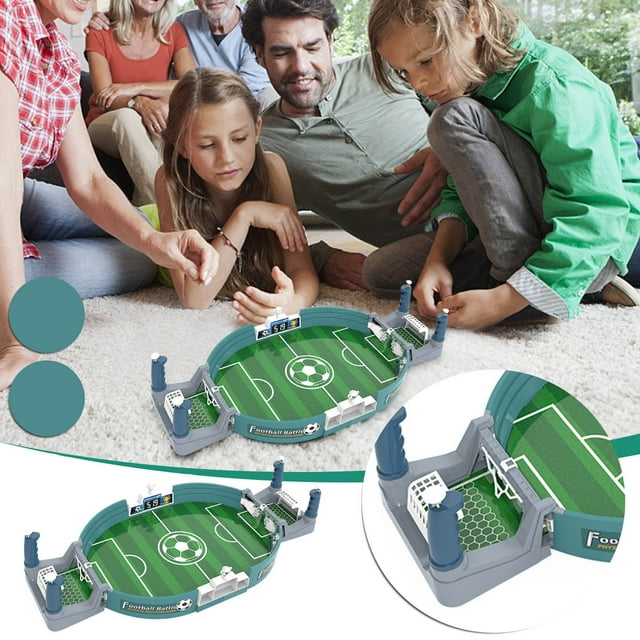 RKSTN Football Board Game Football Table Interactive Game Tabletop Football Board Game Football Field Toy Two-person Interactive Catapult Game