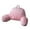 Pink, variant on Soft Bed Backrest Pillow Lumbar Cushion For Sitting In Bed Pregnancy Sofa & Chair Comfort For Back & Waist Seat Cushion for Car Back Supports for Chairs Hippo Seat Cushion Back Lumbar Support for Car