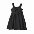 thumbnail image 1 of FLORY Vestido con Moño para Niña | Vestido casual para Niña | 0152, Negro, CH, 1 of 5