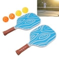 thumbnail image 3 of Juego De Paletas De Pickleball De Fibra De Vidrio, 2 Juegos De Paletas De Pickleball Ligeras Absorbentes Del Sudor Para Entrenamiento, 3 of 7