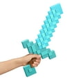 thumbnail image 2 of Minecraft Diamond Sword Battle Toy, Kid-Sized for Role-Play & Costumes, Inspired by the Video Game, 2 of 5