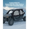 thumbnail image 2 of VEVOR UTV Cab Enclosure Upper Doors Set for Polaris RZR PRO 2020-2024/Turbo 2022-2024, 2 of 9