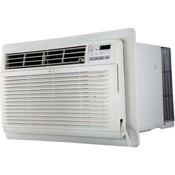 LG 7,800 BTU 340 Sq ft 115V Through-the-Wall Air Conditioner with Remote Control, White, LT0816CER