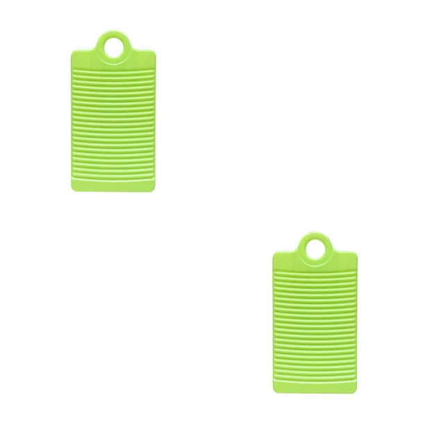 Inteprter Tabla de de ropa de alta calidad, 1 pieza, tabla de de ropa de plástico PP, tabla de limpieza antideslizante para el Verde 2piezas