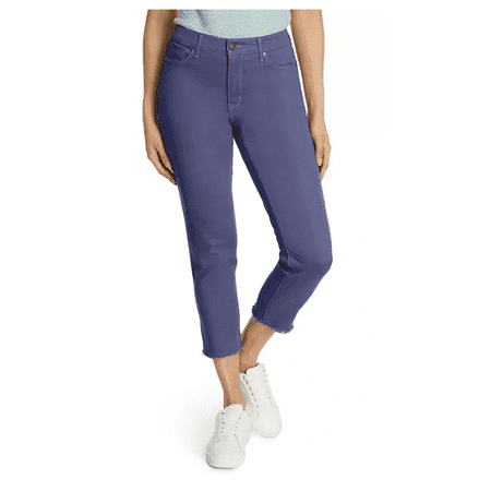 Nine West Women's Gramercy Crop Pant Size 12 Crown Blue