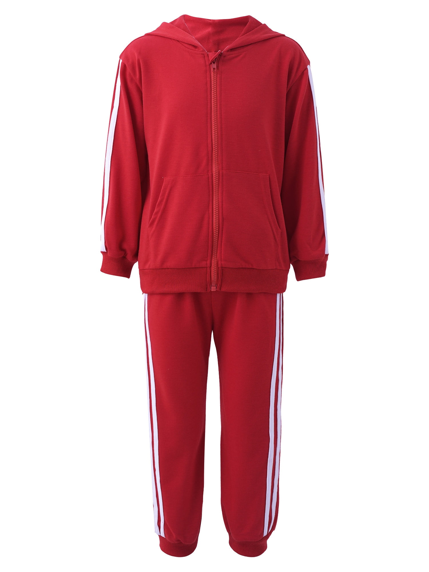 adidas tracksuit kids red