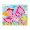 thumbnail image 1 of Rompecabezas de Dinosau de Madera para Juguetes Educativos para 3 años - Estilo6 Sunnimix rompecabezas de dinosaurios para niños pequeños, 1 of 8