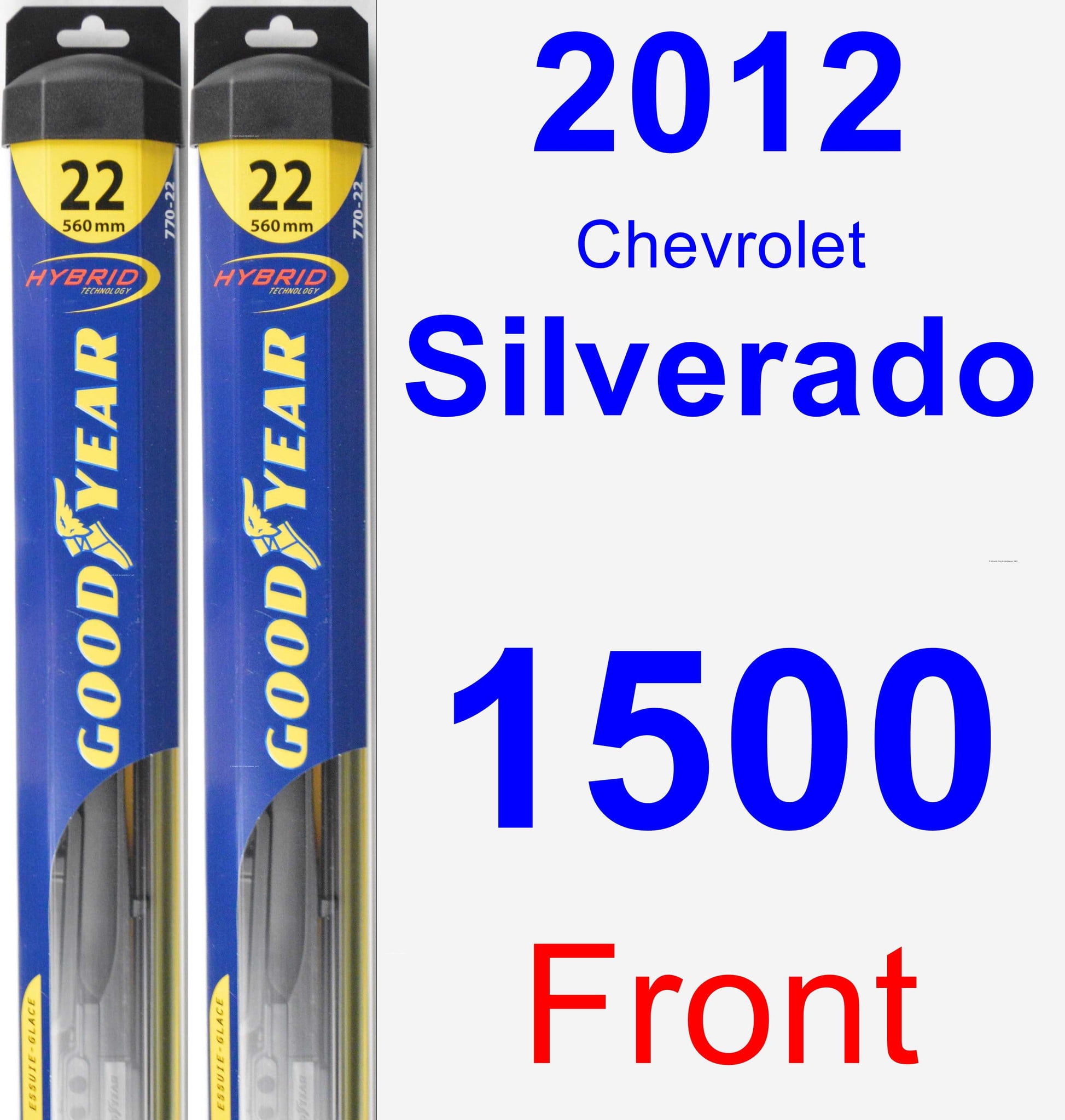Wiper Blades For 2012 Chevy Silverado 1500
