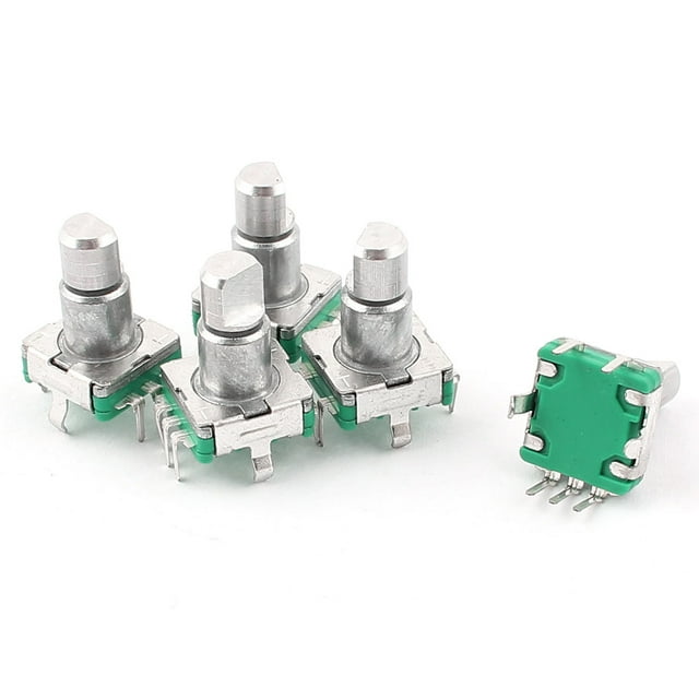 Unique Bargains 5pcs 6mm Codeur Rotatif Bouton-Poussoir Interrupteur Keyswitch Composants Électroniques
