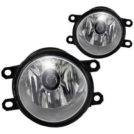 Fog Light For 10-12 Lexus IS350 Clear Lens, Pair
