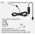 thumbnail image 2 of Taxi Sign Light LED USB Car Sign Lamp with Suction Cups Light Sign Blue, 2 of 3