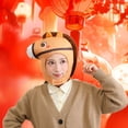 thumbnail image 4 of 批发 马年吉祥物 缰绳马头套帽子 拍照道具 卡通头套 表演道具 如图色 34*30CM0.1kg, 4 of 6