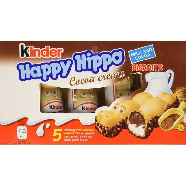 Kinder Happy Hippo Cocoa Case 10x 7g X 5 Walmart Com Kinder Happy Hippo Cocoa Case 10x 7g X 5 Walmart Com