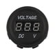 thumbnail image 5 of Medidor de voltaje, voltímetro LED de 12 V-24 V para automóvil y motocicleta, voltímetro digital, rendimiento confiable, 5 of 9