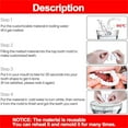 thumbnail image 4 of Dents Inférieures Simulation Appareils Dentaires Coussinets de Mâchoire Coussinets Occuls Couverture de Prothèse, 4 of 6