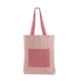 thumbnail image 2 of Paquete 100 piezas Bolsa de algodón reciclado con bolsillo frontal rojo 35 x 42, 2 of 3