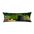 thumbnail image 1 of ABPHQTO Vista de cerca de objetos temáticos de spa en fundas de almohada de cuerpo natural Funda de almohada protectora Funda de almohada 50x150 cm, 1 of 1