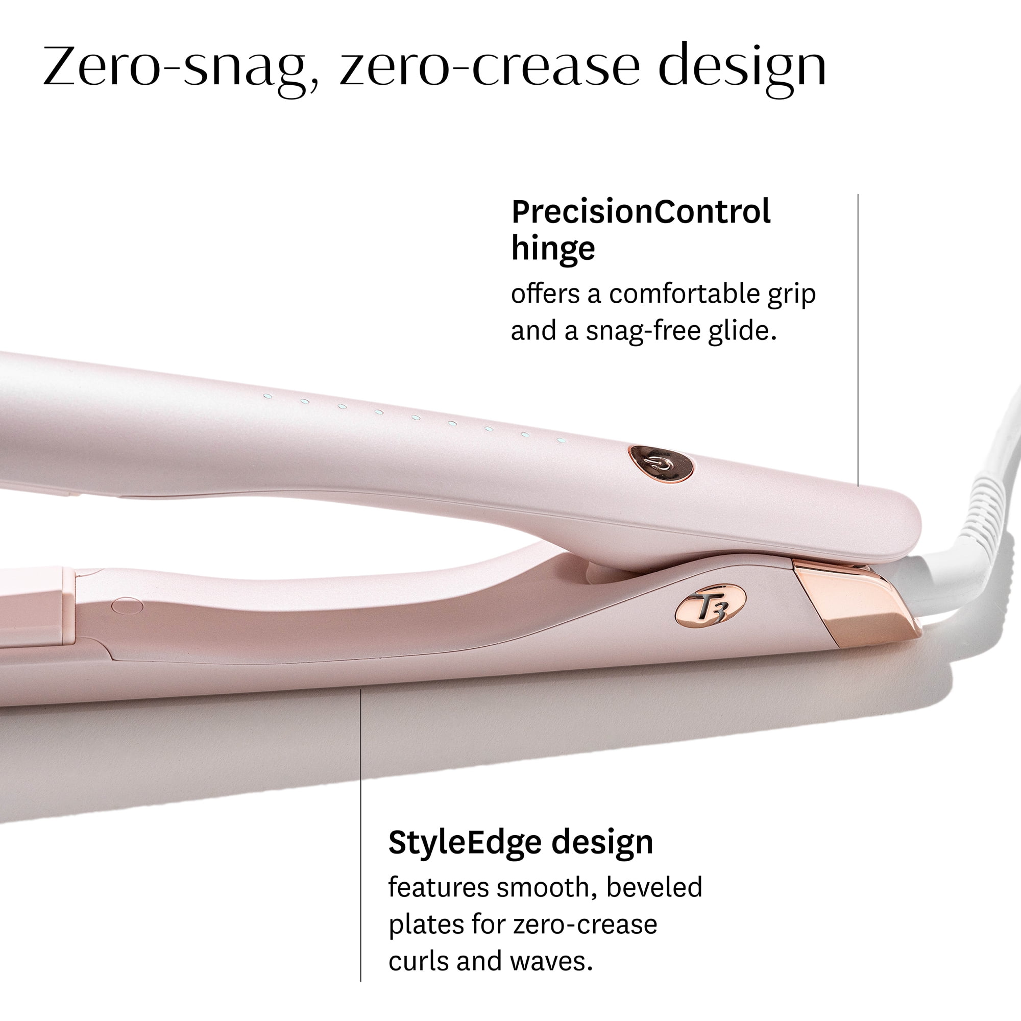 M3D Digital Straightening Iron 本体 T3 SinglePass Smooth X Flat Iron, Long 1