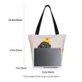 thumbnail image 5 of Fotbe Dachshund Sitting in Bathtub Pattern Beach Tote,Shoulder Handbag,Spacious Tote Bag,Lightweight Travel Bag,Versatile Shopping Bag, 5 of 9