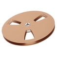 thumbnail image 1 of 1/4 7 Inch Empty Tape Reel 3 Holes, Aluminum Alloy Open Reel Takeup Reel for Nab, 1/4 Empty Tape Up Reel to Reel Small Hub Adapter Opening Machine Part Tape Take Up Reel for, 1 of 7