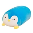 thumbnail image 3 of Almohada bonita con relleno de animales, juguete de peluche, regalos de cumpleaños, almohada para dormir, almohada de Animal para escritorio, fiesta, pingüino azul, 3 of 9